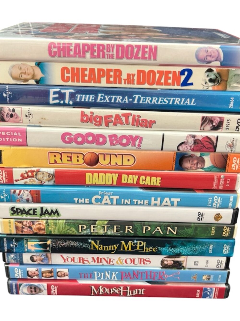 DVD'S Movie Mixed Lot Assorted Family/Kids/Pre Teens Titles 14 LOT